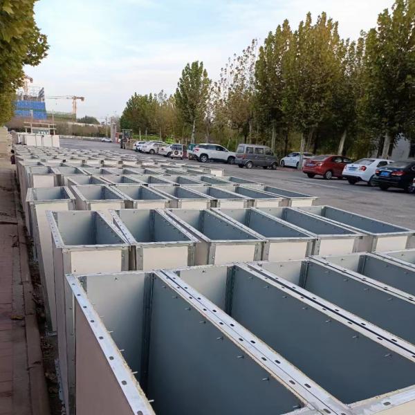 内蒙古呼市双面保温防火风管酚醛保温风管镁质彩钢防火风管复合防火风管